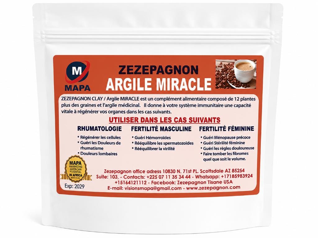 Argile Miracle — Zezepagnon Herbal Wellness