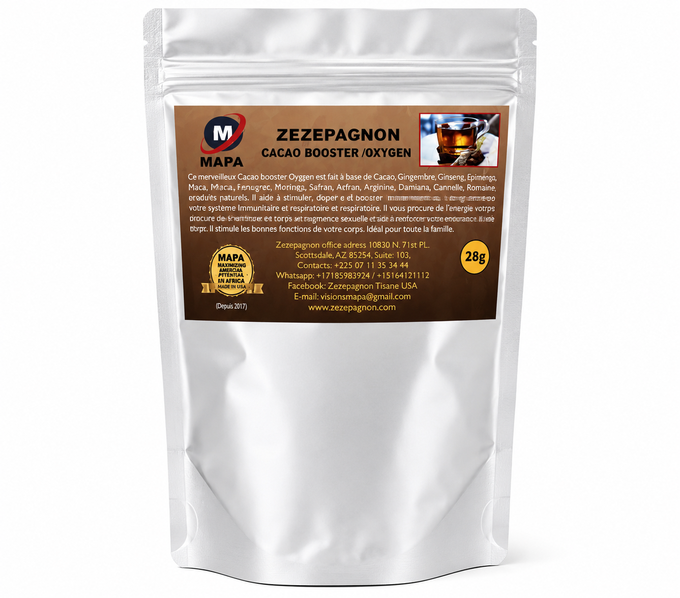 Cacao Booster Oxygen